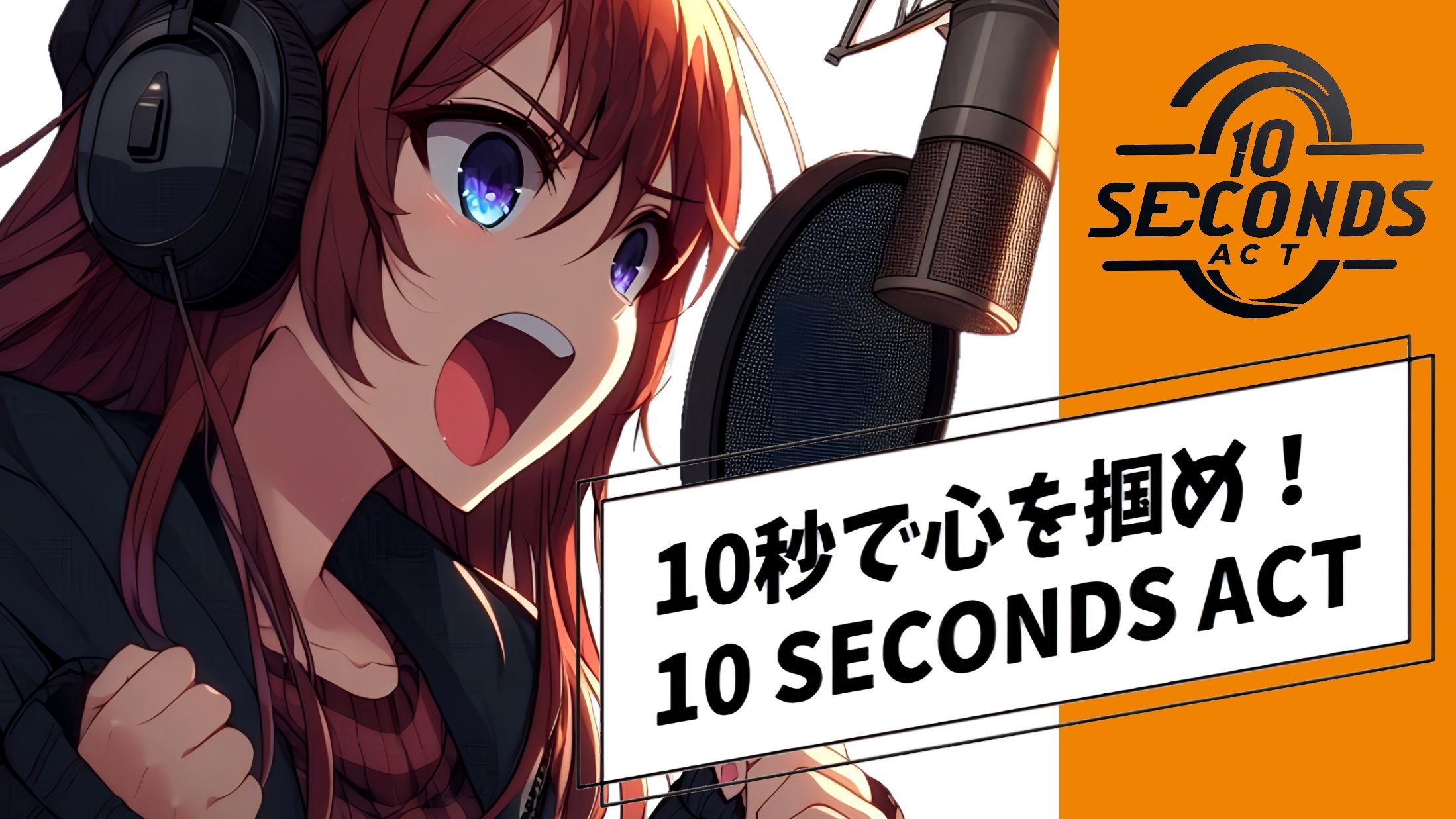 ガジェットリンク様主催声優コンテスト『10 SECONDS ACT』優秀賞をいただきました！